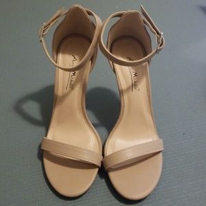 Women's Nude Stiletto Sandals size 6.5